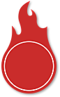 红色燃烧火焰标签 免扣素材 透明PNG