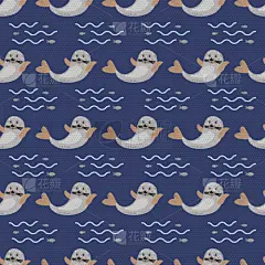 可爱的,动物,海豹,动画片,式样,野生动物,狮子,哺乳纲,南极洲,剪影