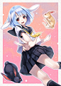 #东方project#
#铃仙#うさぎランド [2]