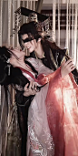 “爱妃，朕来了”#古风 #变装 #双女主@谢锦竹，采集@屿堍