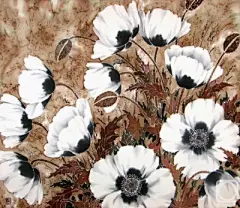 水彩--虞美人 - 高清图片，堆糖，美图壁纸兴趣社区