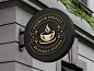 Cafe and Coffee Shop Logo Mockups - Mockups
