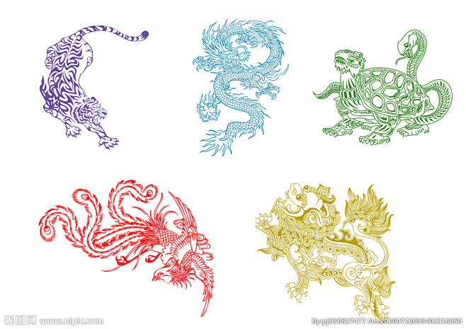 中国四大神兽麒麟