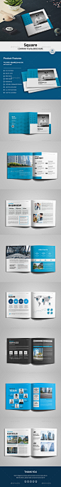 Square Company Profile Brochure - Corporate Brochures