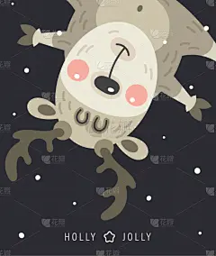 雕刻图像,鹿,贺卡,撒谎者,可爱的,请柬,事件,壁纸,问候,驯鹿