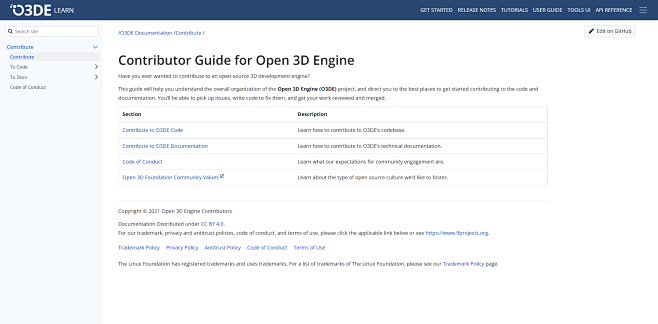 Open 3D Engine