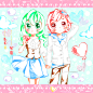 Pastel Hearts by Colorful