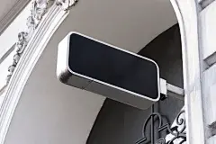 商务极简洋气招牌样机