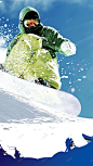 滑雪攀登H5背景 页面网页 平面电商 创意素材 png图片