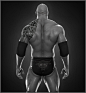 Dwayne The Rock Johnson done for WWE, Hossein Diba : Here is another sculpt I did for WWE, one of my favorites, Dwayne The Rock Johnson, hope you like it, cheers