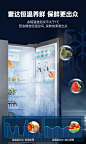 美的BCD-629升双开门家用无霜风冷变频一级能效智能对开门电冰箱-tmall.com天猫