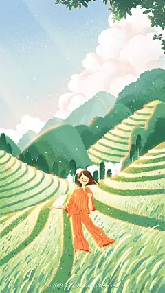 你好，4月 | 十七_Shiqi 作品  
