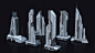 Scifi Building futuristic Building Kitbash Bundle Vol 1 3D model | CGTrader