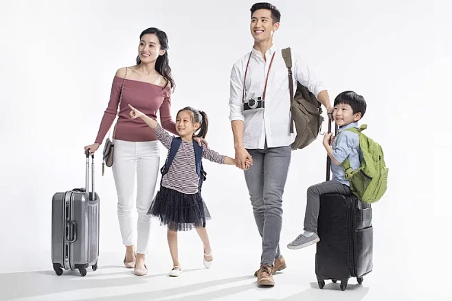 快乐一家人出去旅游图片下载-花瓣网
