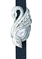 珠宝手绘Master Horologer: Graff Luxury Watches - Swan Secret Watch:@北坤人素材