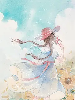 森系 森女 小清新 美图 治愈系#手绘# #插画# #小清新# #治愈系# #二次元# #唯美# #动漫# #水彩# #森系#