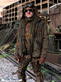 Post Apocalyptic Mad Max style LARP costume. Mark Cordory Creations. www.markcordory.com: 