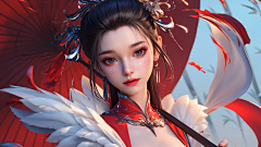 -Wow-161采集到ai绘画古风ai