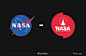 NASA（美国国家航空航天局）标志更换新视觉形象设计：#视觉留意·创意加分# 。感谢 Rafael Fagulha 。@收藏到花瓣 。如果有好的作品，感谢投稿 (13张图片) http://t.cn/zOHIgOj