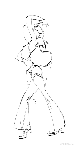 enetral喵~采集到速写（练习）
