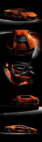 Lamborghini Aventador：橙色诱惑~热情如…
