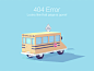 【创意404】创意GIF动态图404页面设计欣赏!
