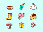 Autumn icons