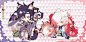 #阴阳师手游# 
日推新图，跟昨天一样，又有几个新式神变成了～ ​​​​