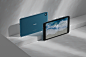 3D caustics clean modern nokia Render tablet Technology