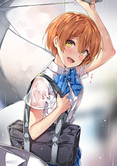 浅澄初夏采集到日系插画