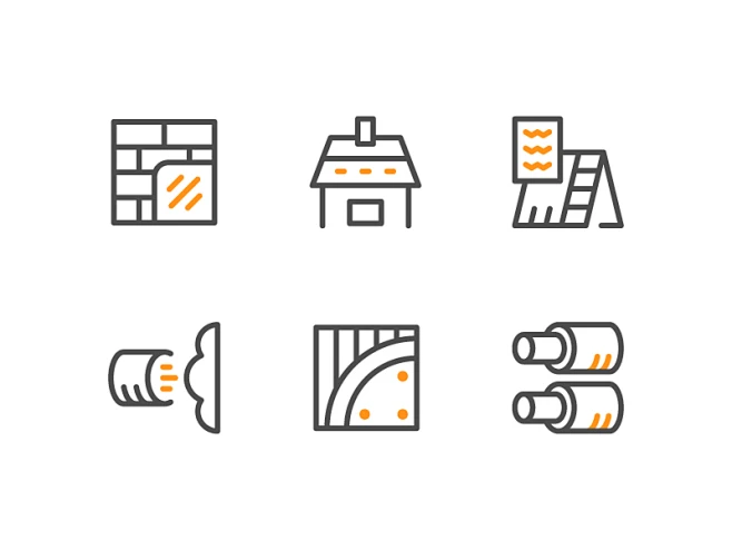 Insulation Icons图片_icon图片素材-花瓣网