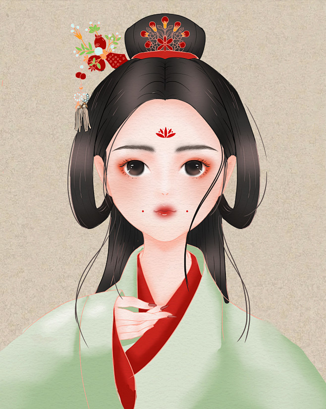 古风妆容
