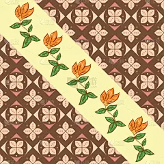 马来西亚人,纺织品,印度尼西亚,蜡染风格,符号,壁纸,植物,四方连续纹样,新的,花