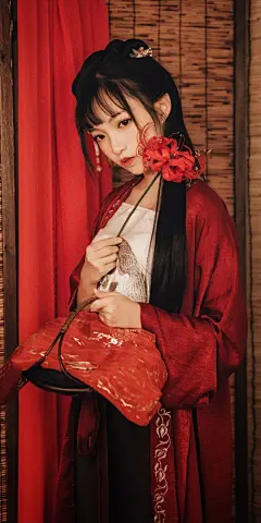 壁纸 | 让你一秒心动的汉服小姐姐是什么样子的？ : 一见倾心系列第四十三期【汉服篇】视频对应的手机壁纸。\x0a如果你喜欢小姐姐请关注她们的微博哦，如果你想拍出一样漂亮的照片记得勾搭摄影哦。