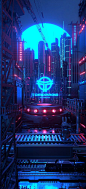夜店概念图筹备c4d源文件-源文件