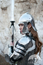 Medieval Women's Armour Set “Lady Warrior”; Fantasy Armor; Women's armor by armstreet on Etsy https://www.etsy.com/listing/233117098/medieval-womens-armour-set-lady-warrior