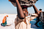 Sambhar Salt Lake : Indian salt flat workers, a personal photo story of family workers on Indias largest salt flats.  Documenting positive change.  with natural light, location flash and film.