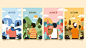 Hand drawn seasons collection Free Vector