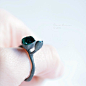 代购 西班牙原创设计师SarahR 手工纯银戒指 碗中盛满你的无邪 雪莲花 新款 2013 正品