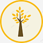 绿色树木图标简约 自然 UI图标 设计图片 免费下载 页面网页 平面电商 创意素材