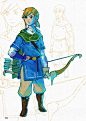 THE LEGEND OF ZELDA BREATH OF THE WILD - MASTER WORKS - ARTBOOK-56