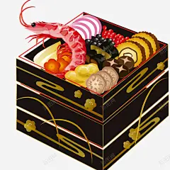 卡通美食装饰插画便当 免费下载 页面网页 平面电商 创意素材
