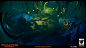 Darksiders Genesis - Decay - Overworld, Jesse Carpenter : These are screenshots from the overworld in  Chapter 07 - Decay.  I did the world building, lighting, VFX placement, and many assets, textures and materials for this level.  A big Thank You! to And