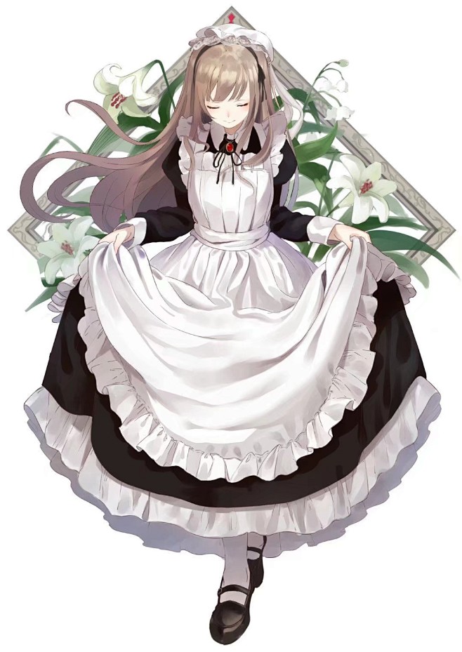 画师栞しい笔下的女仆装