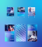 Bank brand identity Corporate Identity finances Fintech identidade visual Logo Design Logotype Technology visual identity