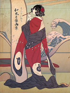 缝纫机怪物采集到角色构图