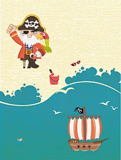 夏季旅游海报背景矢量图平面广告 海浪 设计图片 免费下载 页面网页 平面电商 创意素材