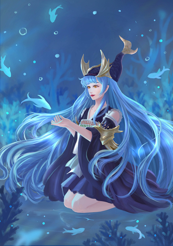 阴阳师聆海金鱼姬