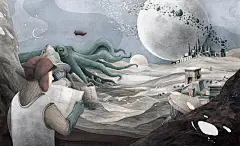 太牛了吧！2020日本JIA插画大奖得奖作品出炉，中国揽获年度大奖和金奖！ : //// 最 精 彩 的 美 术 类 公 众 号 ///今天小志给大家分享2020年日本JIA奖项的插画作品