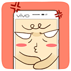 vivo手机表情包-生气